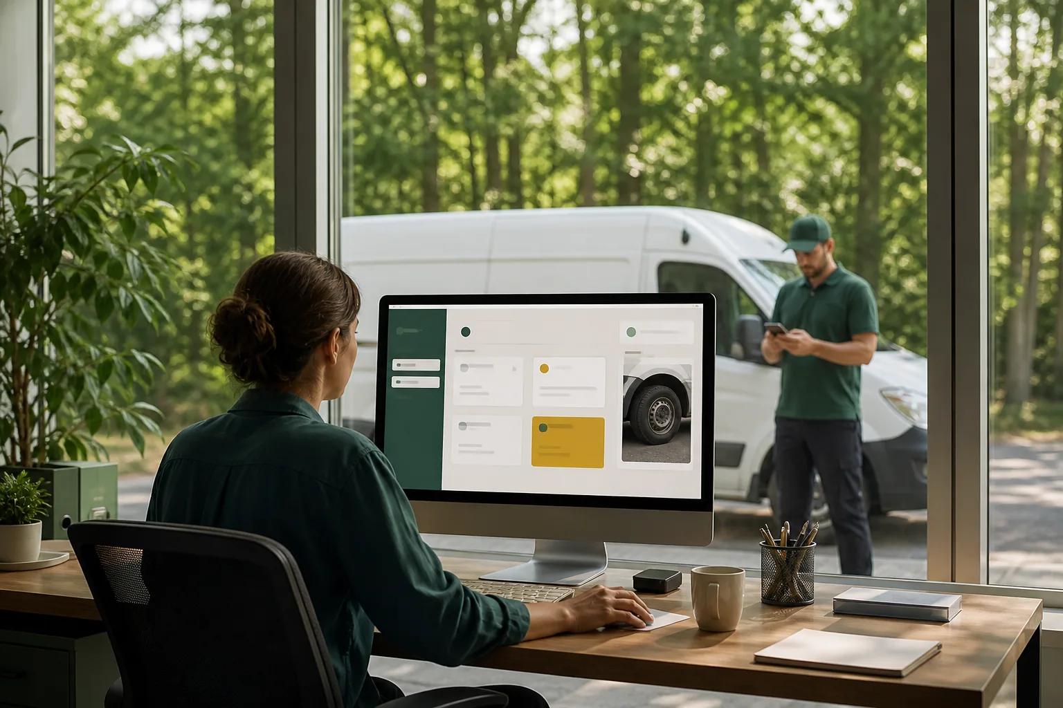 Digitale Meldung ersetzt Rückfragen zwischen Fahrer und Disposition
